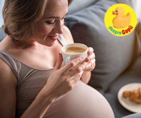 Prea multa cofeina in timpul sarcinii poate afecta ficatul copilului