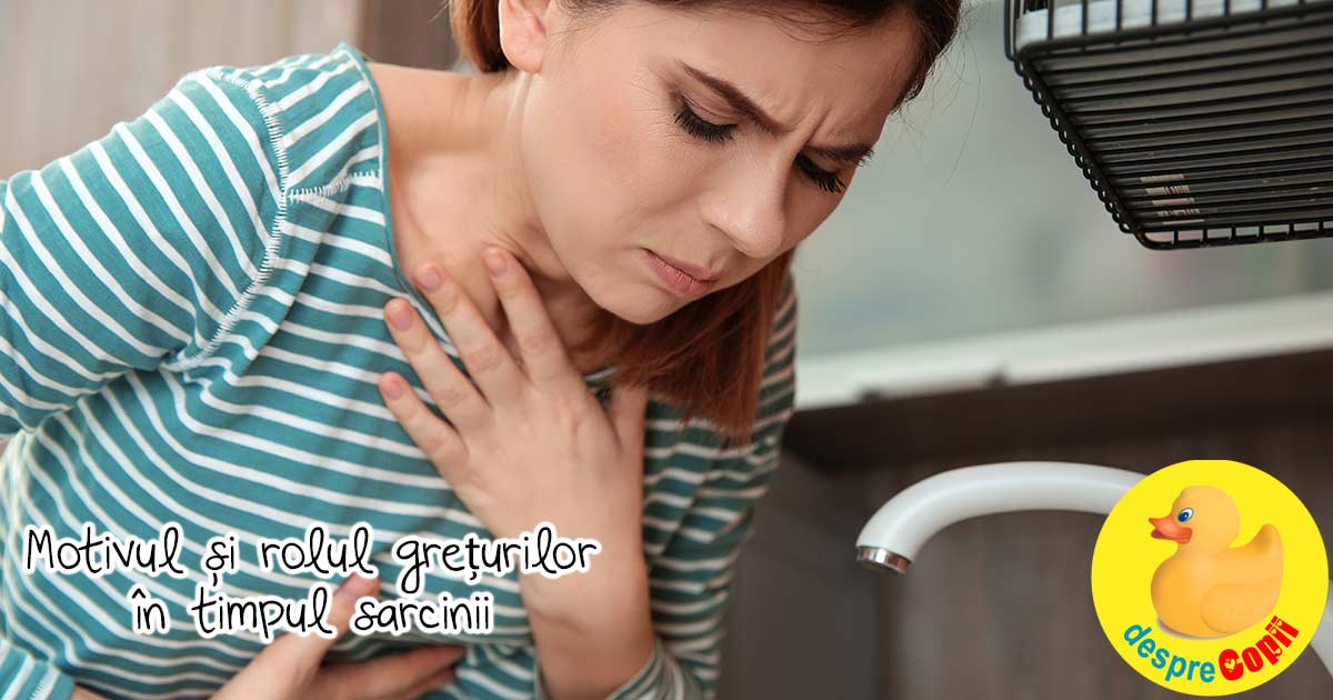 Greturile il protejeaza pe bebe din burtica - acesta este motivul si rolul greturilor in timpul sarcinii width=