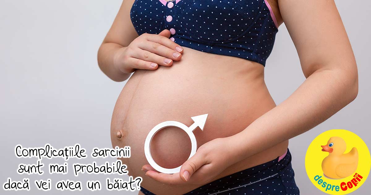 Complicatiile sarcinii sunt mai probabile daca vei avea un baiat. Iata riscurile in functie de genul bebelusului din burtica si sfatul medicului width=