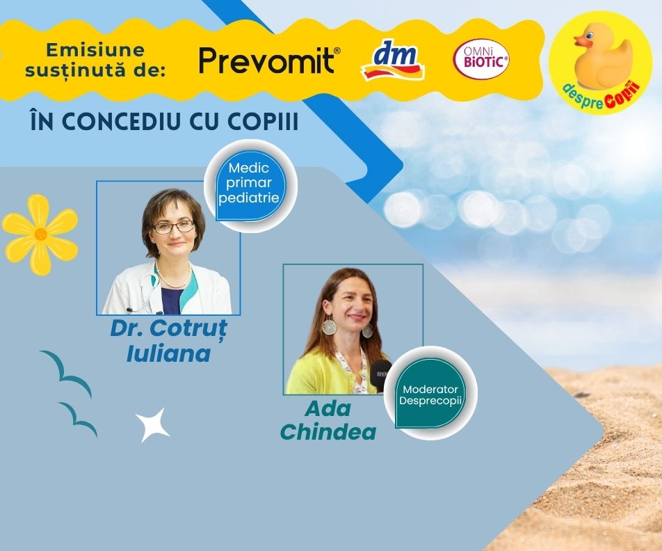 In concediu cu copiii - Sfaturi esentiale pentru o vacanta linistita, direct de la medic!
