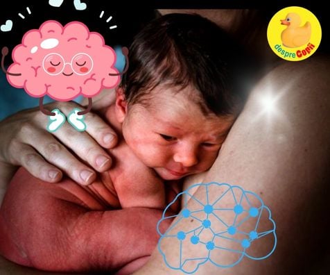 Contactul piele-piele stimulează activitatea creierului bebelușului și reglează hormonii de stres. Iată detalii despre beneficiile acestei legături intense a iubirii pentru bebe