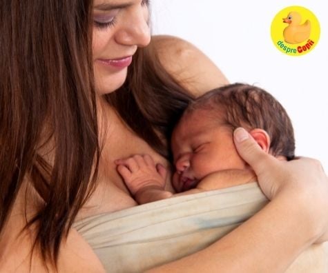 Bebelușul are NEVOIE de contact direct piele-piele cu mami - iată de ce
