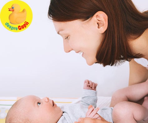 8 motive pentru care trebuie să-ți inveți bebelușul importanța contactului vizual