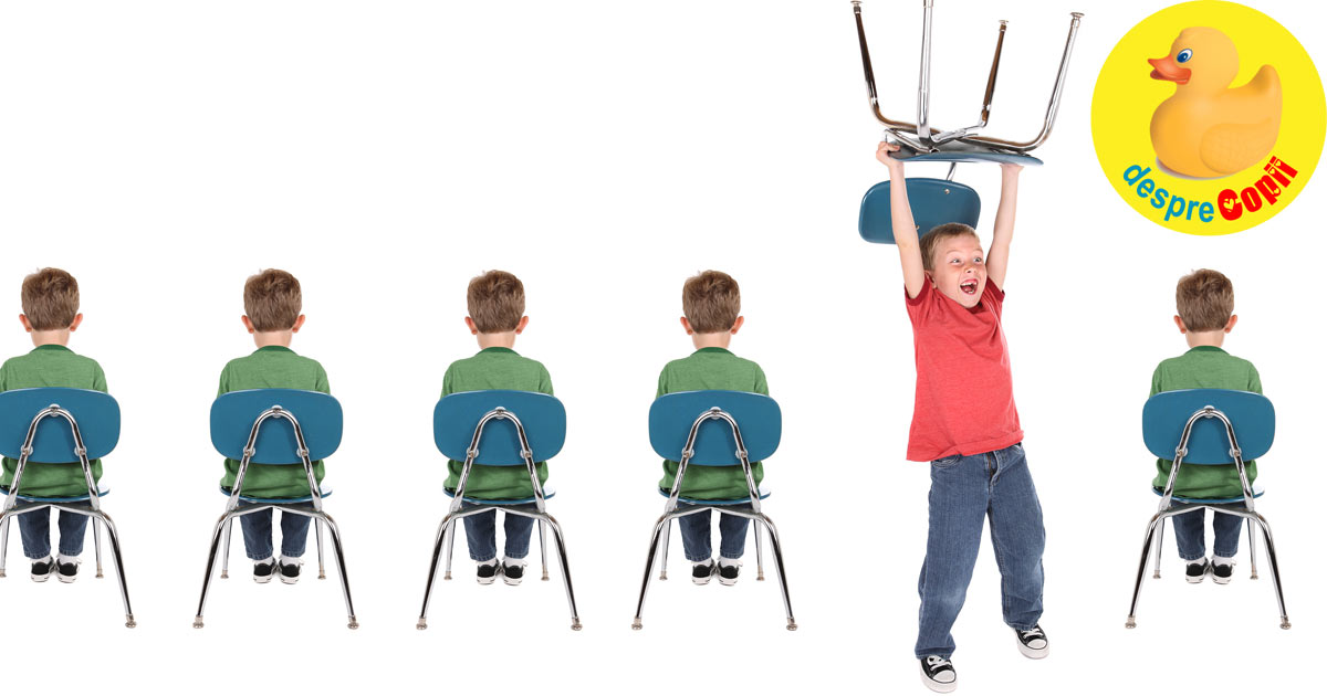 E mereu agitat. Ar putea avea copilul meu ADHD?