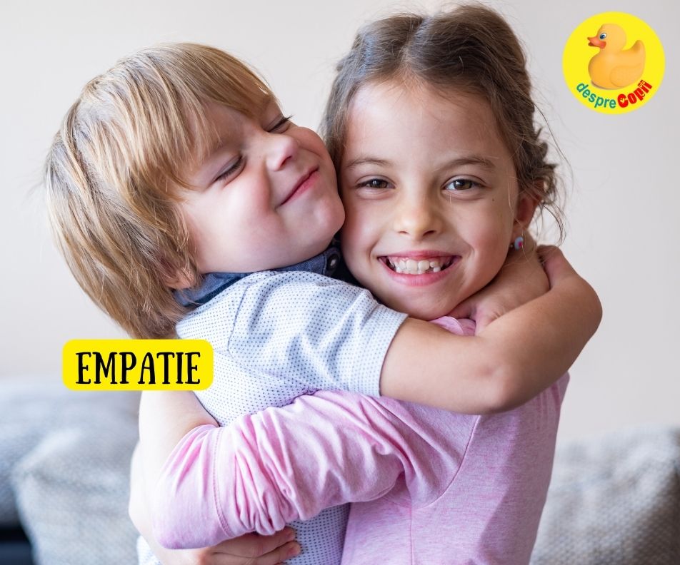 Empatia, o lecție necesară pentru stabilitatea emoțională a copilului - sfatul psihologului