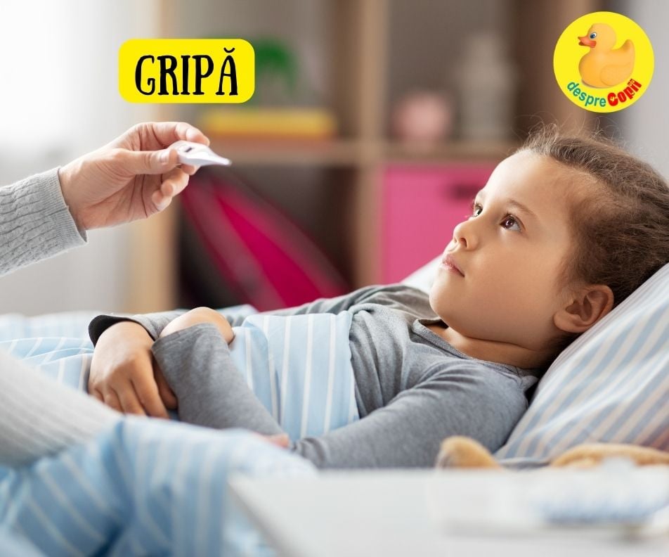 Cand copilul tau are gripa - iata ce trebuie sa faci si cum iti ajuti copilul