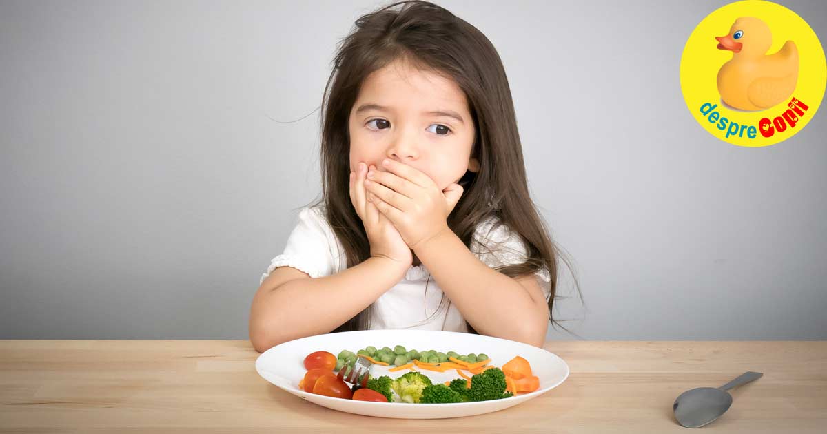 Cum ne convingem copilul sa mănânce legume - cateva sfaturi de la medicul nutrițonist