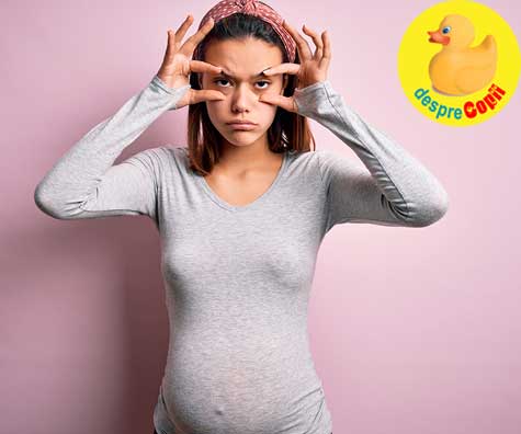 Fara cenzura -  poze adevarate din timpul sarcinii