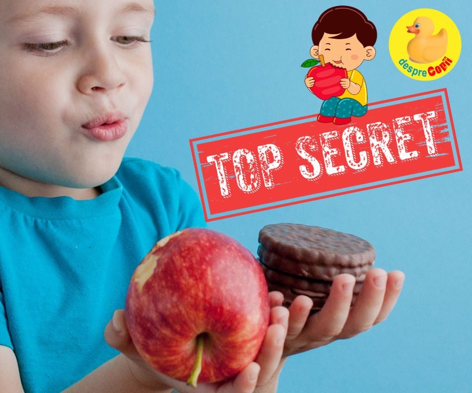 Acest truc viral iti va face copilul sa aleaga fructe si legume, nu dulciuri