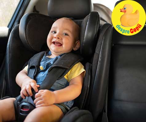 Scaunele pentru bebelusi si copii in masina: cum funcționează sistemul Isofix si care sunt avantajele