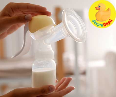 Cum se păstrează (stochează) laptele matern - sfatul medicului