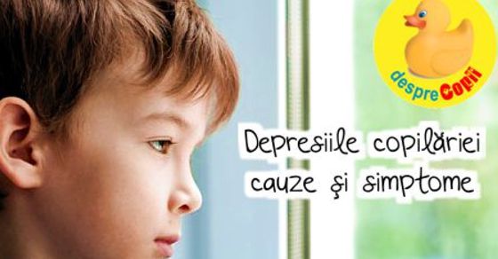Depresiile copilariei: cauze si simptome