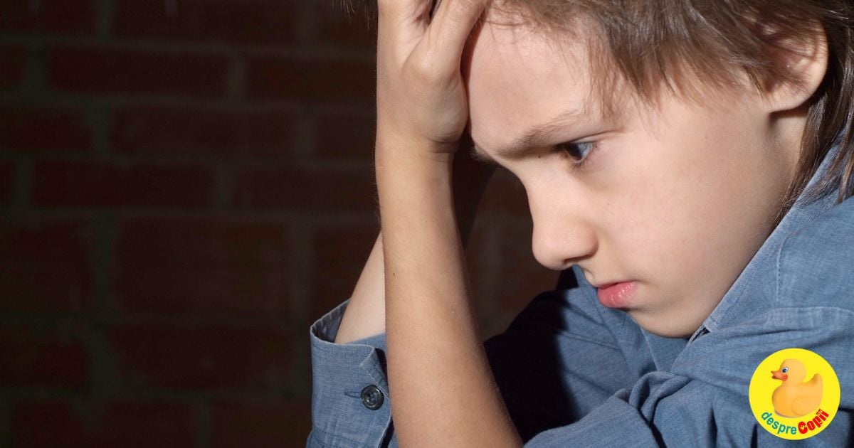 Depresiile copilariei: cauze și simptome- sfatul psihologului