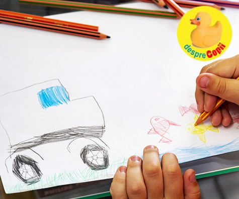 Cum putem interpreta desenele copiilor si ce emotii se pot ascunde in spatele lor