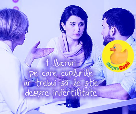 4 lucruri despre infertilitate - pe care cuplurile ar trebui sa le stie