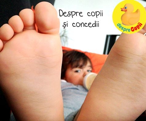 Despre copii, concedii si legatura cu febra