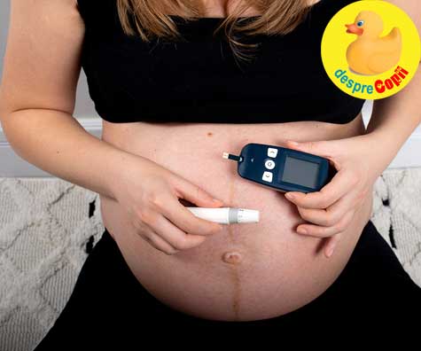 Diabetul gestational: rolul alimentatiei in gestionarea glicemiei in timpul sarcinii