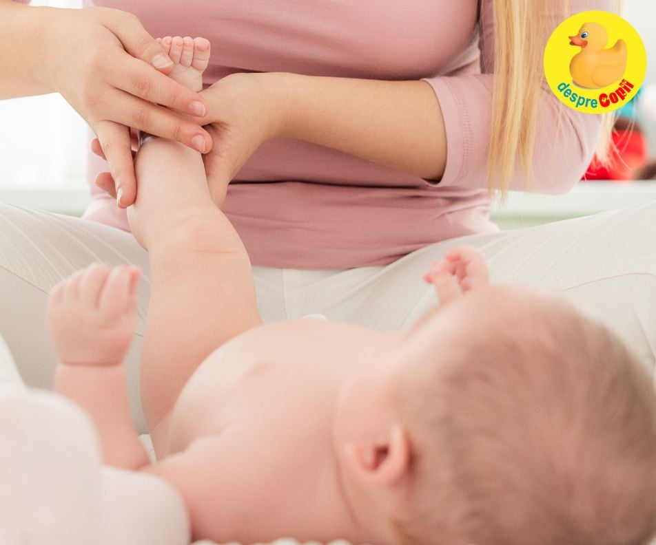 Masajul bebelusului: mai mult decat relaxare, o forma profunda de conectare! Sfatul medicului