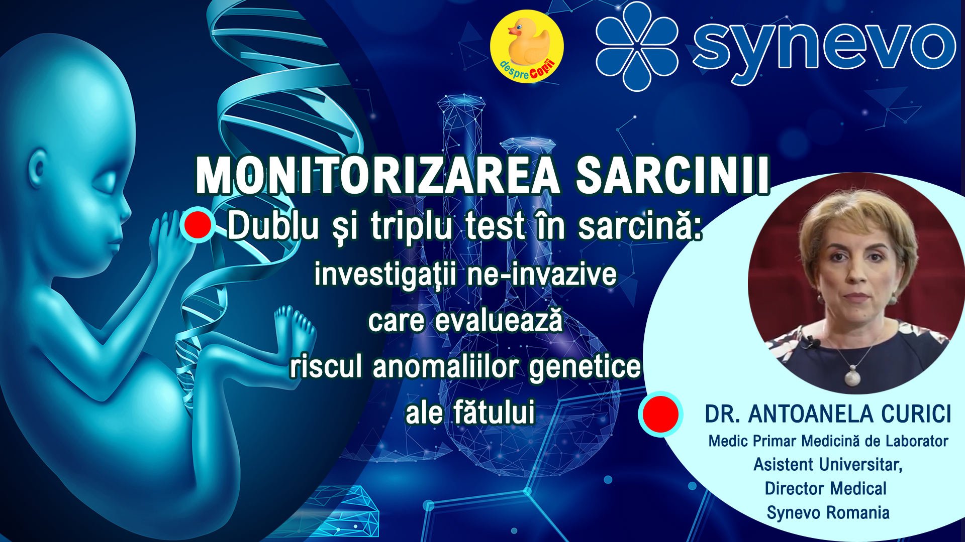 Dublu si triplu test in sarcina: investigatii neinvazive care evalueaza riscul anomaliilor genetice ale fatului. Sfatul medicului width=