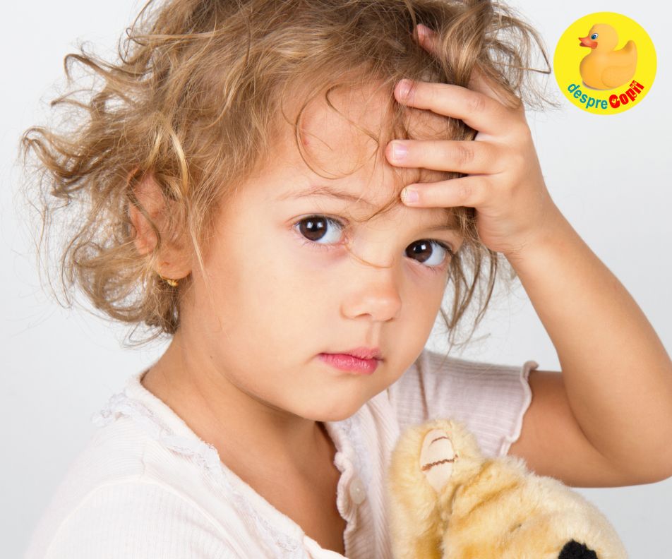 Ce cred părinții despre durerile de cap ale copiilor și care pot fi cauzele?