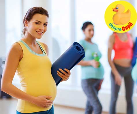 Sportul si miscarea in timpul sarcinii pot reduce riscul de complicatii majore in timpul sarcinii cu 40%