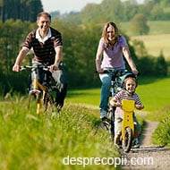 Mersul pe bicicleta: un mod excelent de a-ti petrece timpul cu copilul tau