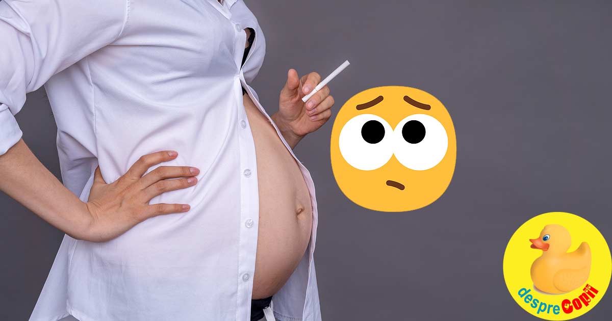 Sarcina și fumatul: iată ce inseamnă pentru bebelus și de ce trebuie să renunți la acest drog