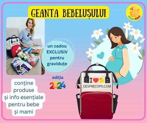 Geanta Bebelusului, cadou pentru gravidute - editia 2024