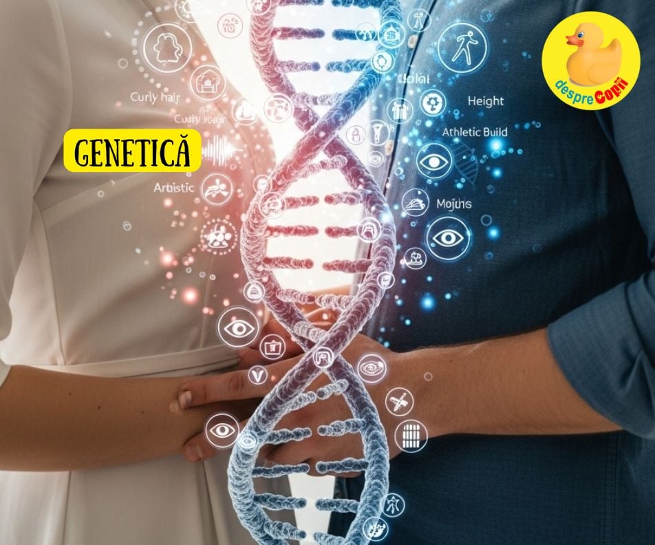6 trăsături pe care le moștenești de la mama și 5 pe care le ai de la tata