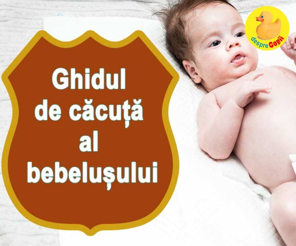 Ghidul de căcuță al bebelușului: părintii de bebeluși știu de ce 💩