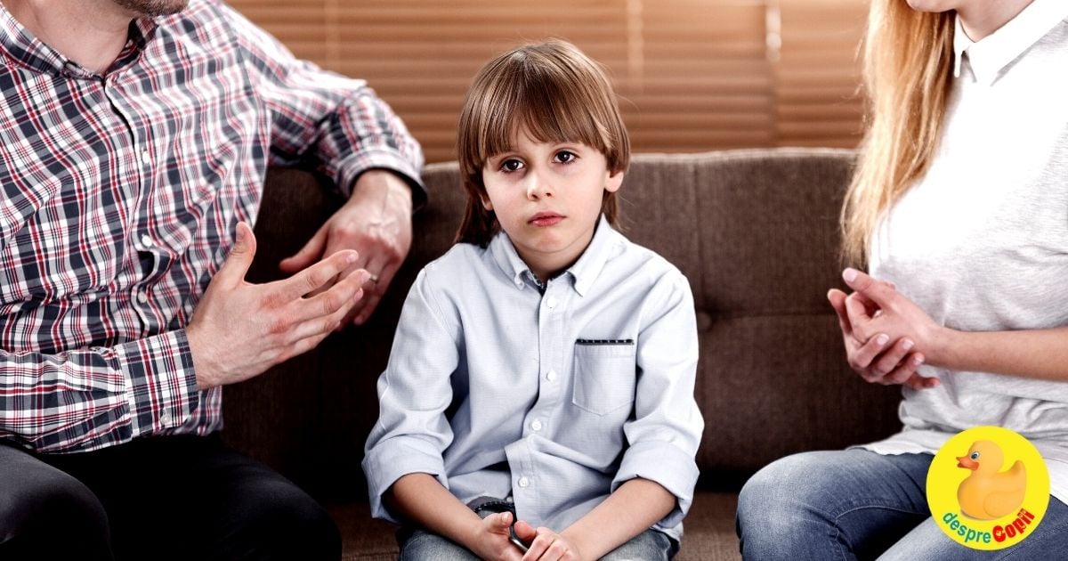 5 greșeli pe care le fac părinții divortați și lasă răni in sufletul copiilor