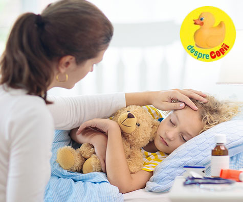Cand copilul tau are gripa - iata ce trebuie sa faci si cum iti ajuti copilul