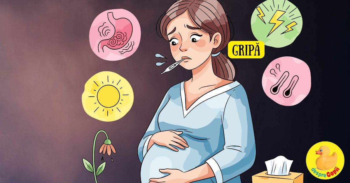 Gripa in timpul sarcinii si riscul autismului la copil width=
