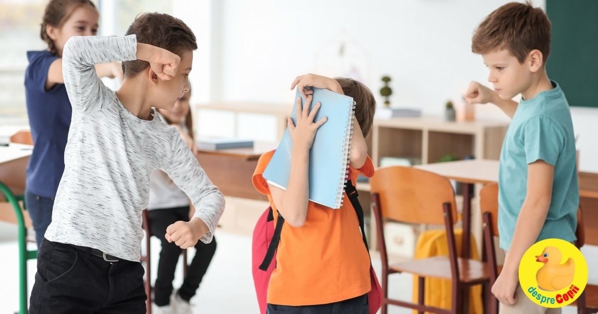 Ce faci când copilul tău devine ținta agresivității colegilor: 5 strategii pentru părinți