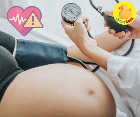 Am ajuns la cardiolog cu hipertensiune arteriala in saptamana 25 - jurnal de sarcina