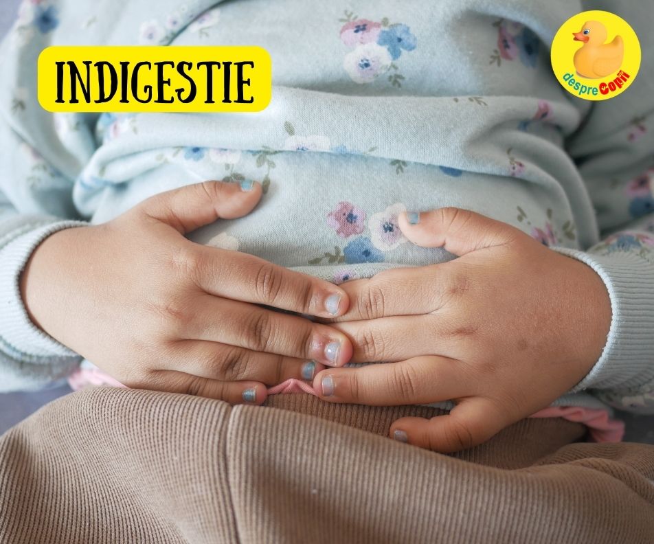 Indigestia la copii: 9 intrebari si raspunsuri de la medic