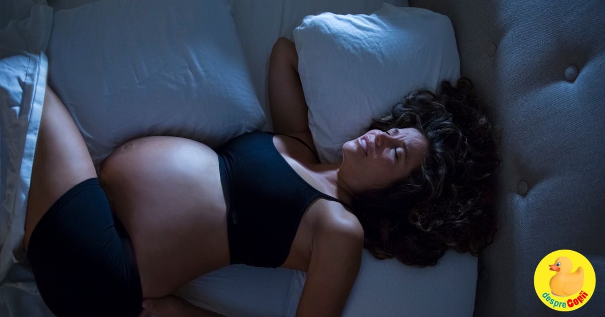 Insomnia în timpul sarcinii. De ce se intamplă și CE e de făcut