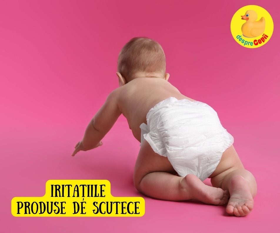 Iritatiiile produse de scutece -  dermatite, eczema, infectii  - GHID