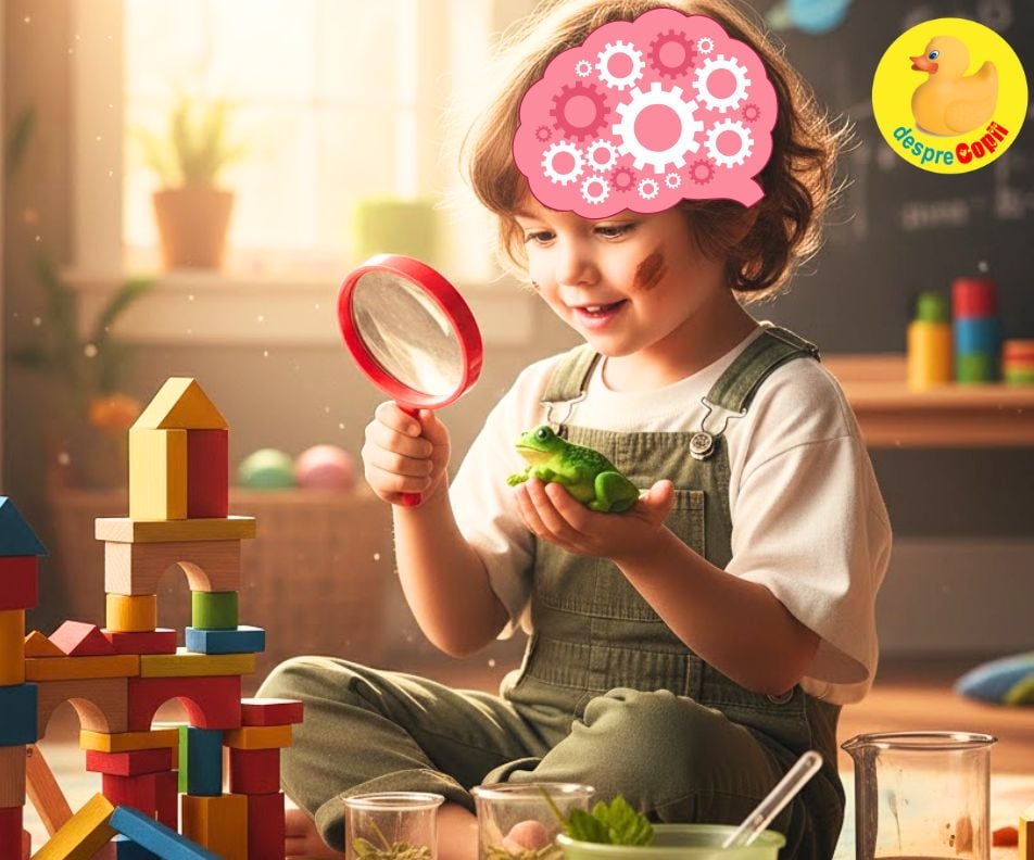 Joaca este cel mai puternic instrument de dezvoltare al copilului. Iata de ce ecranele nu o pot înlocui