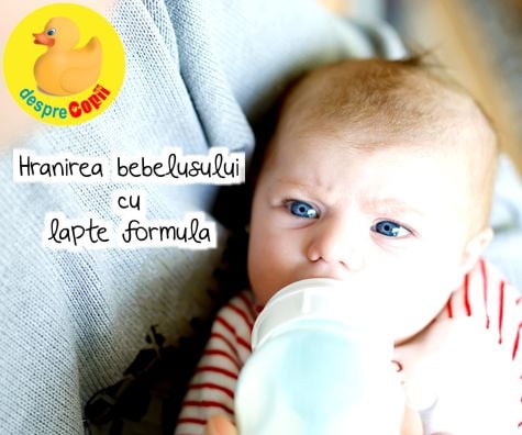 Hrănirea bebelușului cu lapte formula: puncte de luat in considerare