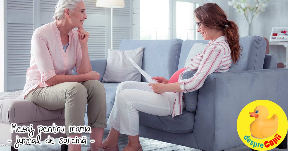Mesaj pentru mama mea de ziua in care implinesc 32 de ani - jurnal de sarcina width=