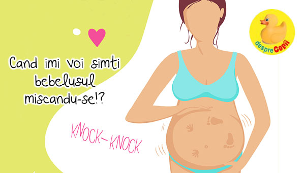 Activitatea fetala in sarcina: cand vei simti miscarile bebelusului, cat de des si cand ne putem ingrijora width=