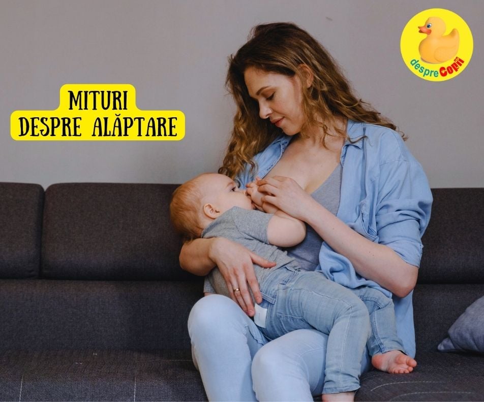 11 Mituri despre alăptare care trebuie știute de mămicile care incep misiunea minunată a alăptării