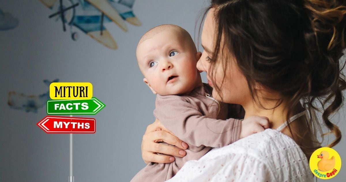 După nașterea bebelușului, mamele se izbesc dureros de aceste 4 mituri – și este bine să le cunoști pentru a-ți proteja sănătatea mentală