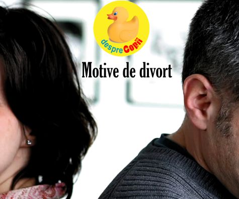 Motive de divort si alte studii surprinzatoare despre divort