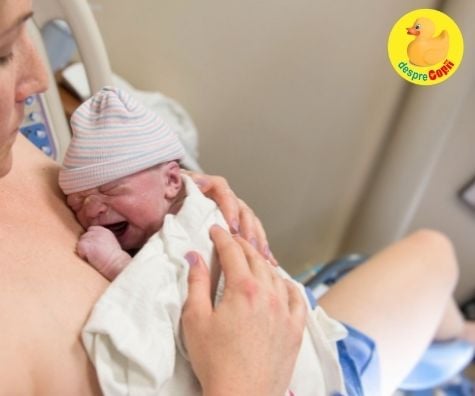 Nasterea la maternitatea Cantacuzino: am avut parte de o prima nastere naturala perfecta