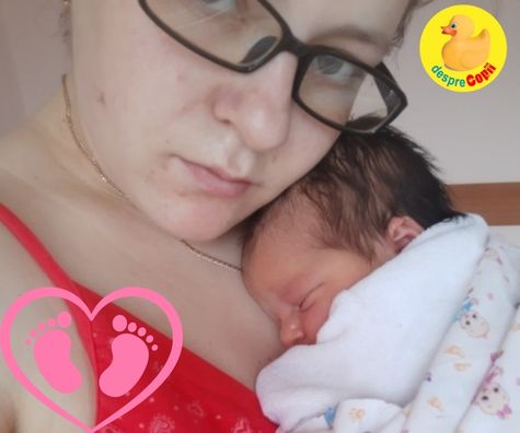 Nasterea la Chisinau: Am nascut prin cezariana de urgenta la spitalul Nr.1 Gheorghe Paladi pentru ca bebe nu vroia sa se nasca - experienta mea