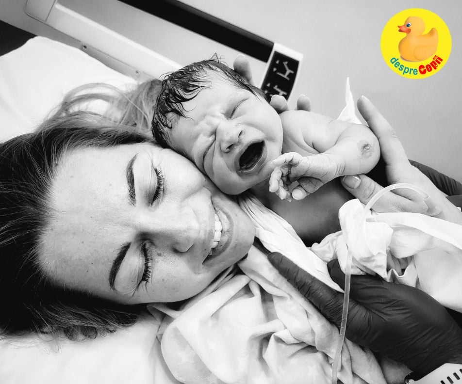 Nașterea naturală, indusă cu dispozitivul Propess în săptămâna 41 la Spitalul Filantropia București - o experiență minunată