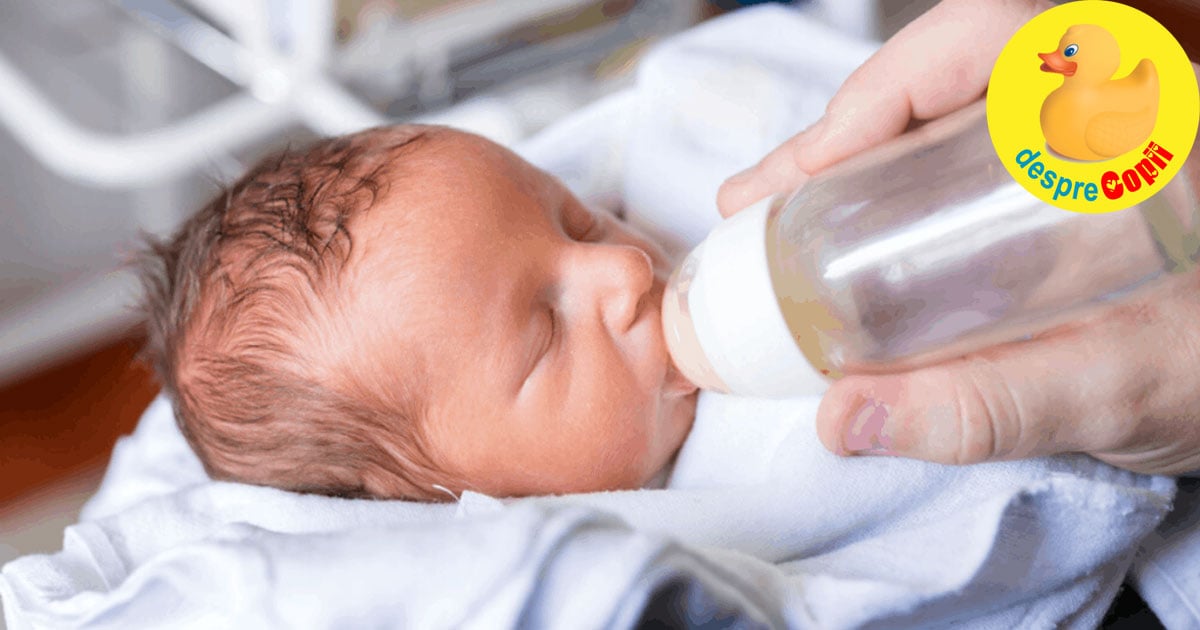 Esențial pentru succesul alăptării bebelușului: nu accepta ca nou născutul tău sa primească lapte formula in maternitate