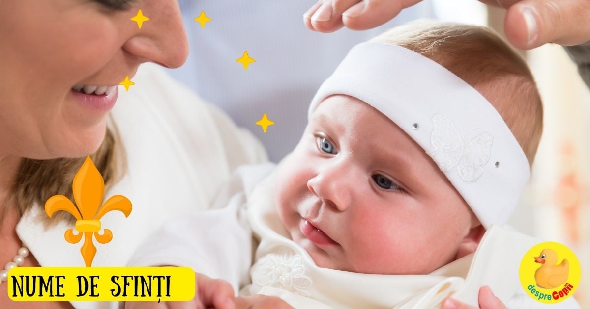 Nume de fete. O lista cu nume de Sfinti pentru fetitele nascute in luna Mai width=